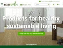 Tablet Screenshot of dwellsmart.com